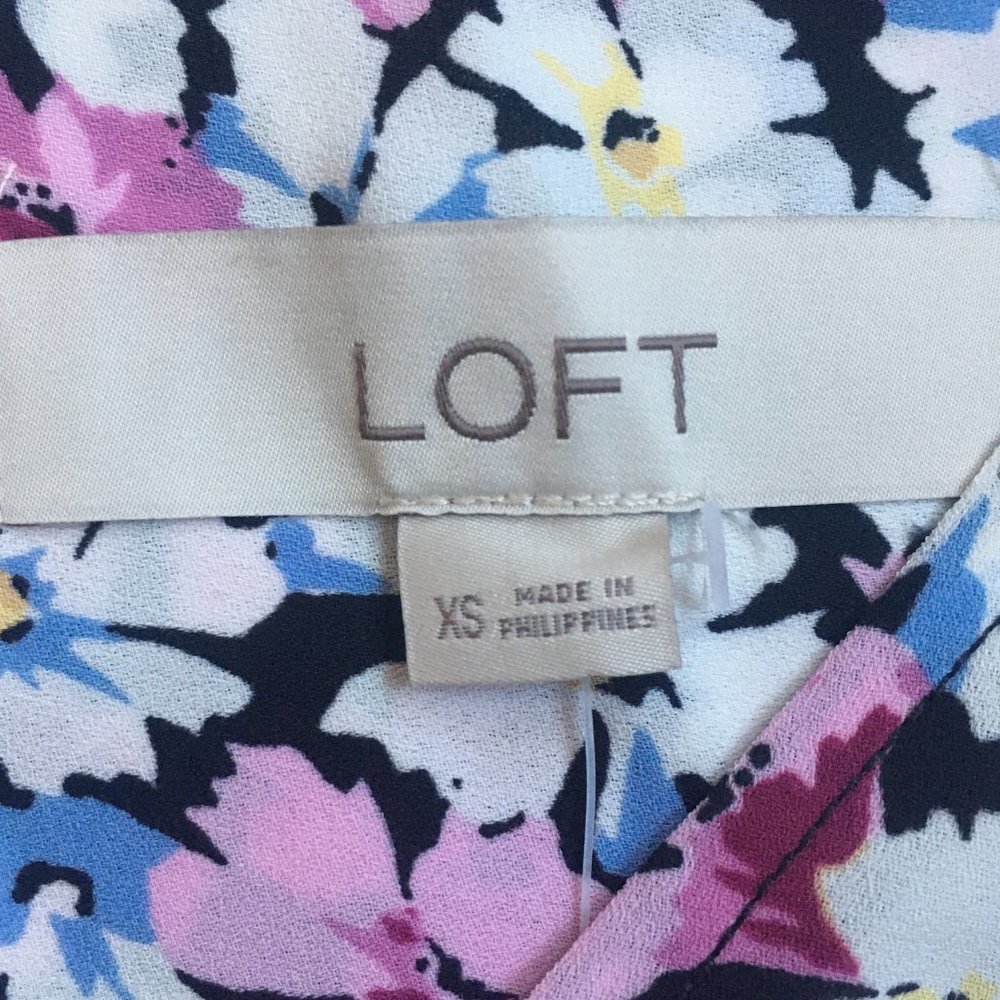 Loft Floral Print Shell - Picture 3 of 6